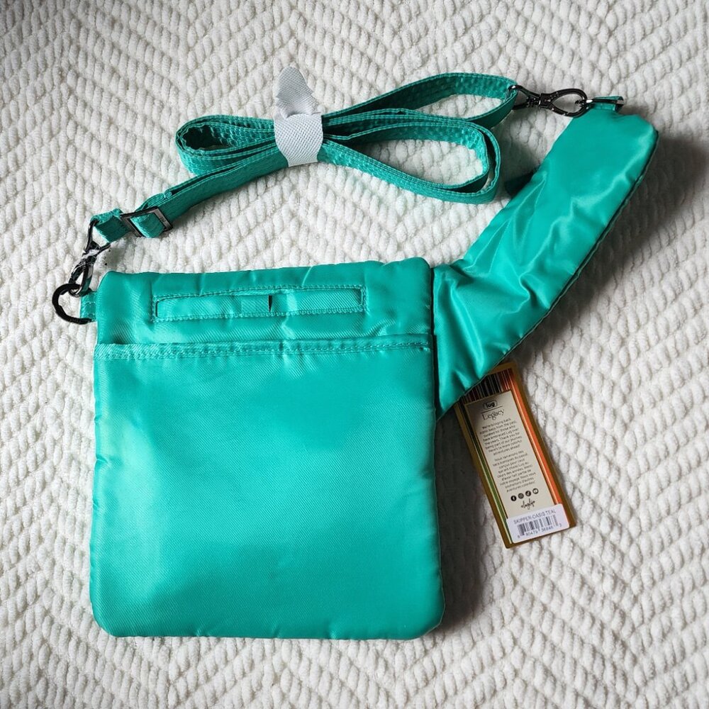 LUG Legacy Collection Skipper Crossbody Bag - Oasis Teal - Picture 3 of 4